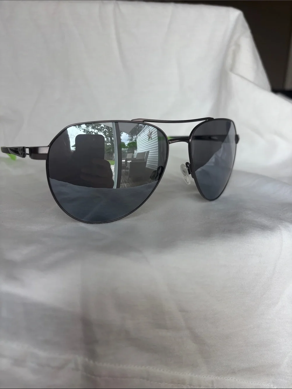 Men’s Nike Club Nine Sunglasses in Gunmetal with Dark Gray Lenses
